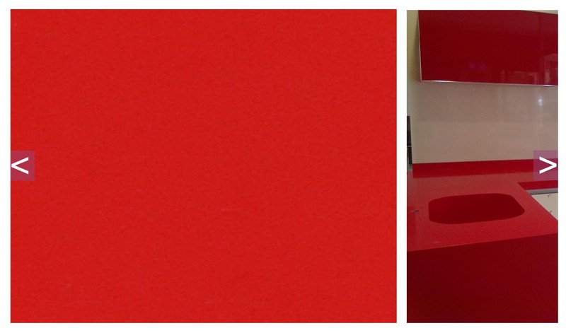 Worktop Color: Silestone - Rosso Monza